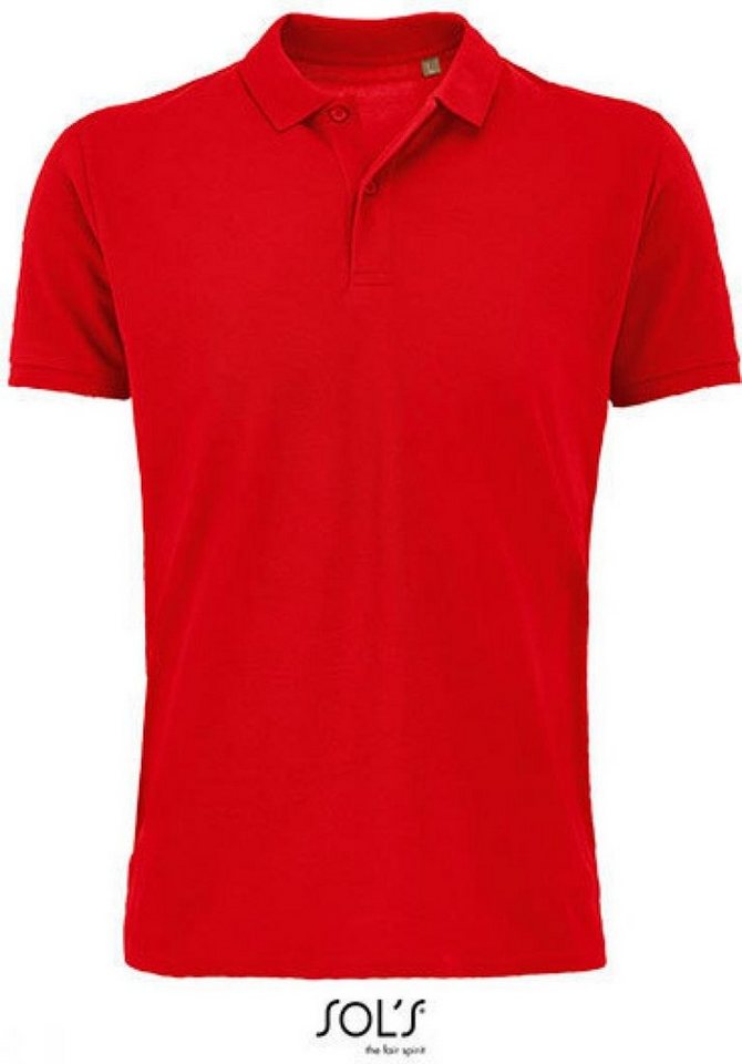 SOLS Poloshirt Herren Polo, Planet Men Polo Shirt, 100% Bio-Baumwolle von SOLS