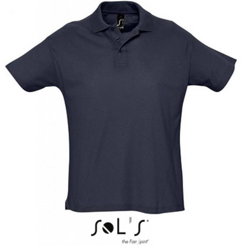 SOLS Poloshirt Herren Summer Poloshirt II Seitenschlitze von SOLS