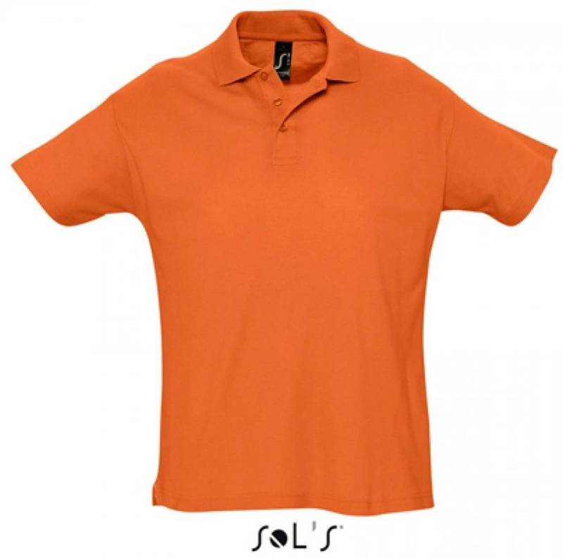 SOLS Poloshirt Herren Summer Poloshirt II Seitenschlitze von SOLS