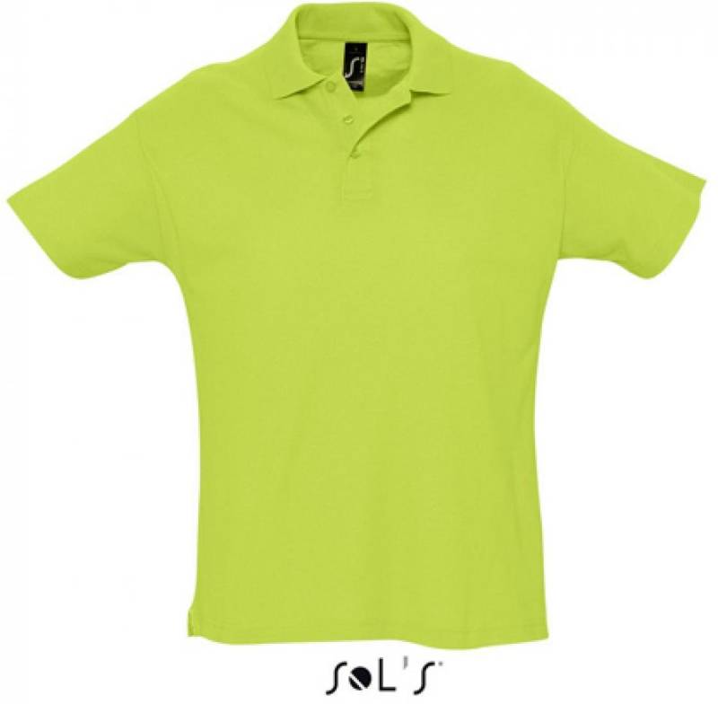 SOLS Poloshirt Herren Summer Poloshirt II Seitenschlitze von SOLS