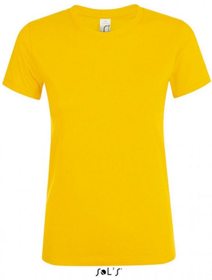 SOLS Rundhalsshirt Damen Regent T-Shirt / Halbgekämmte ringgesponnene Baumwolle SOLS Rundhalsshirt Damen Regent T-Shirt / Halbgekämmte ringgesponnene Baumwolle von SOLS