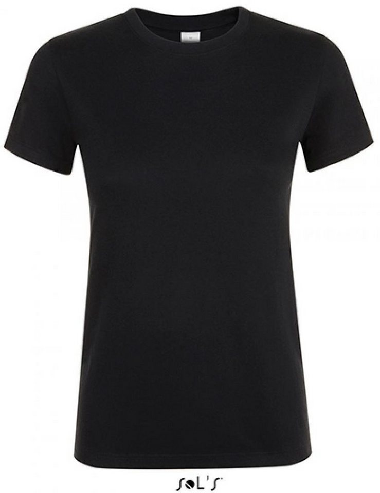 SOLS Rundhalsshirt Damen Regent T-Shirt / Halbgekämmte ringgesponnene Baumwolle SOLS Rundhalsshirt Damen Regent T-Shirt / Halbgekämmte ringgesponnene Baumwolle von SOLS