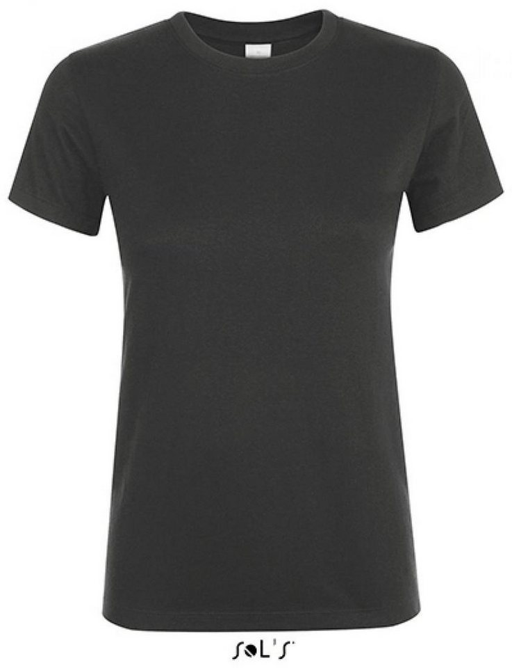 SOLS Rundhalsshirt Damen Regent T-Shirt / Halbgekämmte ringgesponnene Baumwolle SOLS Rundhalsshirt Damen Regent T-Shirt / Halbgekämmte ringgesponnene Baumwolle von SOLS
