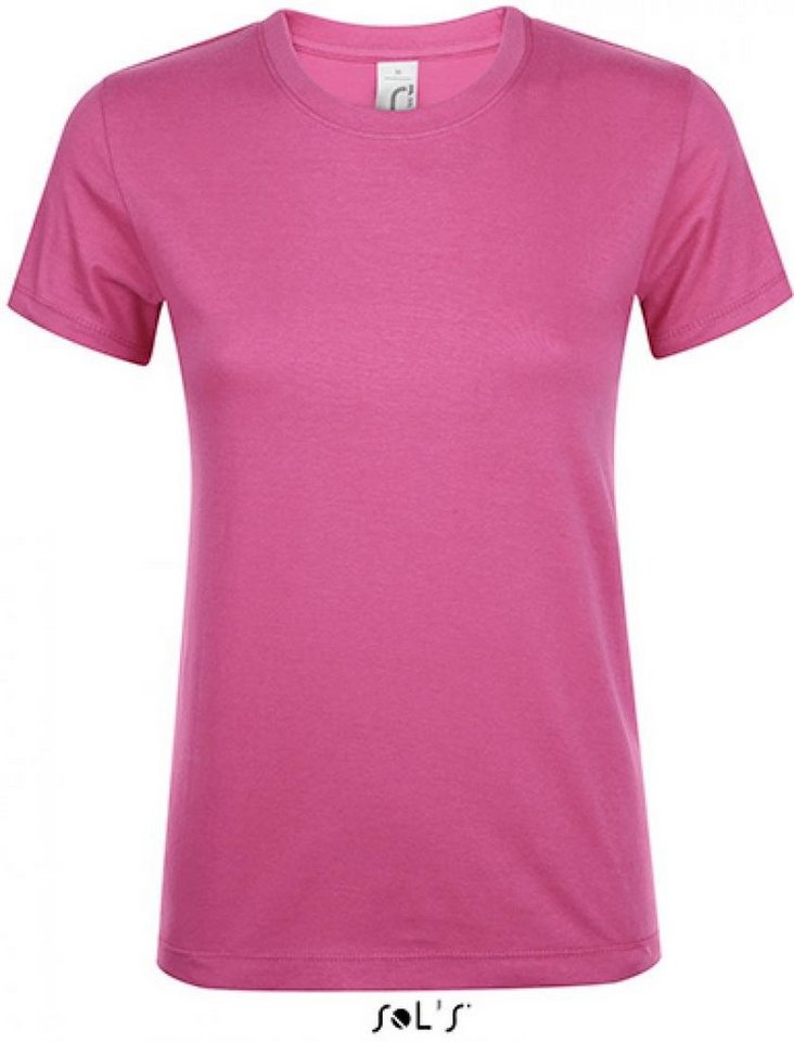 SOLS Rundhalsshirt Damen Regent T-Shirt / Halbgekämmte ringgesponnene Baumwolle SOLS Rundhalsshirt Damen Regent T-Shirt / Halbgekämmte ringgesponnene Baumwolle von SOLS