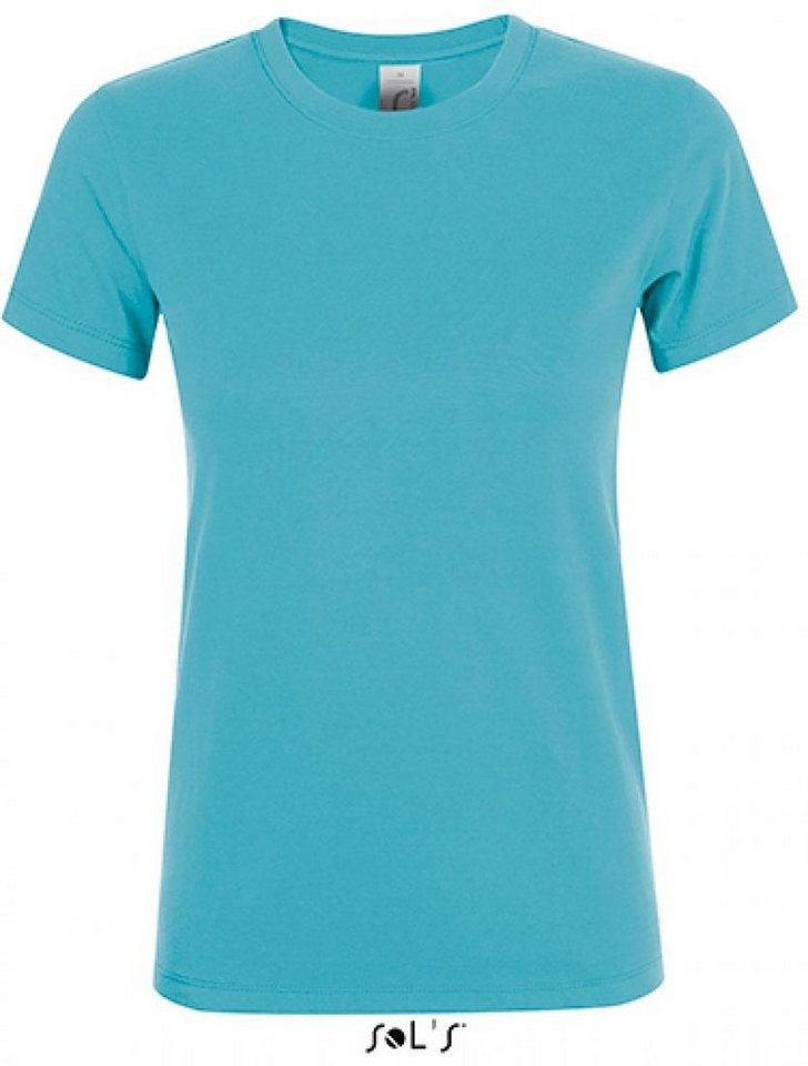SOLS Rundhalsshirt Damen Regent T-Shirt / Halbgekämmte ringgesponnene Baumwolle SOLS Rundhalsshirt Damen Regent T-Shirt / Halbgekämmte ringgesponnene Baumwolle von SOLS