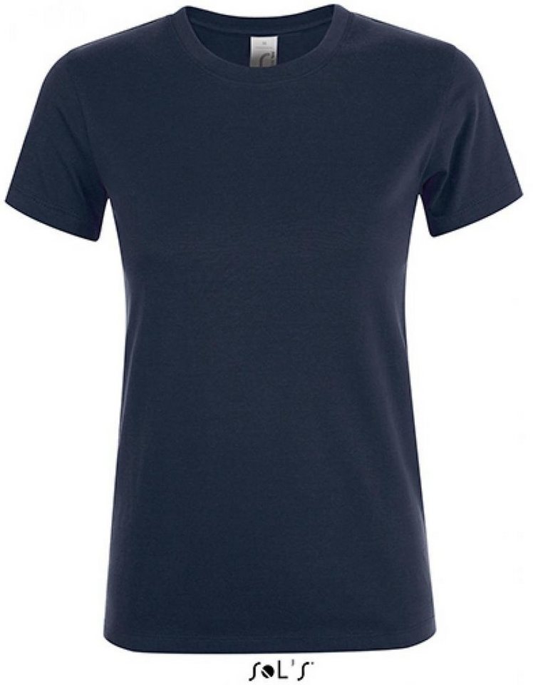 SOLS Rundhalsshirt Damen Regent T-Shirt / Halbgekämmte ringgesponnene Baumwolle SOLS Rundhalsshirt Damen Regent T-Shirt / Halbgekämmte ringgesponnene Baumwolle von SOLS