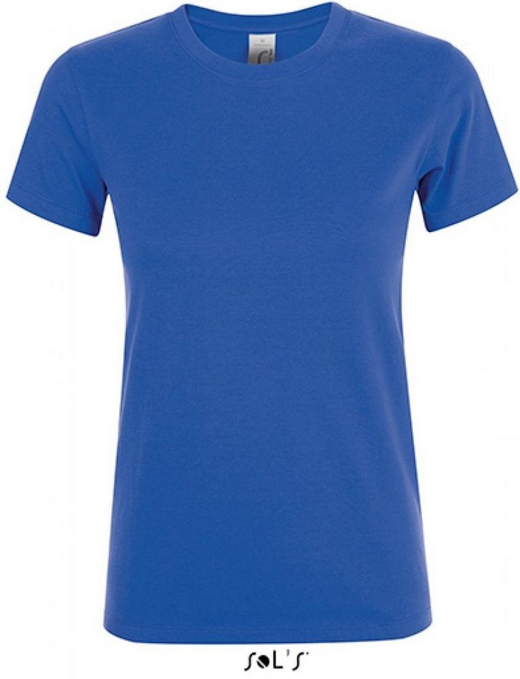 SOLS Rundhalsshirt Damen Regent T-Shirt / Halbgekämmte ringgesponnene Baumwolle SOLS Rundhalsshirt Damen Regent T-Shirt / Halbgekämmte ringgesponnene Baumwolle von SOLS
