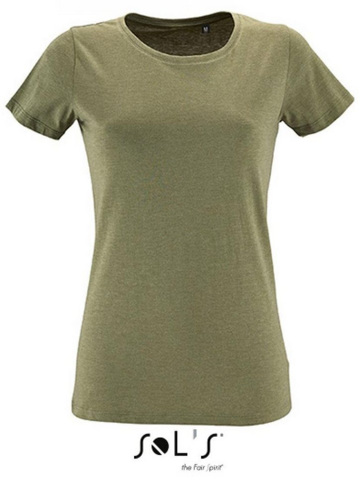 SOLS Rundhalsshirt Damen Round Neck Fitted T-Shirt Regent SOLS Rundhalsshirt Damen Round Neck Fitted T-Shirt Regent von SOLS