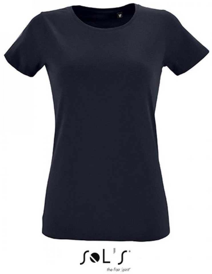 SOLS Rundhalsshirt Damen Round Neck Fitted T-Shirt Regent SOLS Rundhalsshirt Damen Round Neck Fitted T-Shirt Regent von SOLS