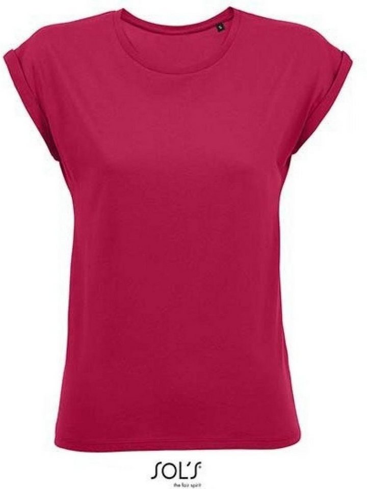 SOLS Rundhalsshirt Damen Round Neck T-Shirt Melba SOLS Rundhalsshirt Damen Round Neck T-Shirt Melba von SOLS