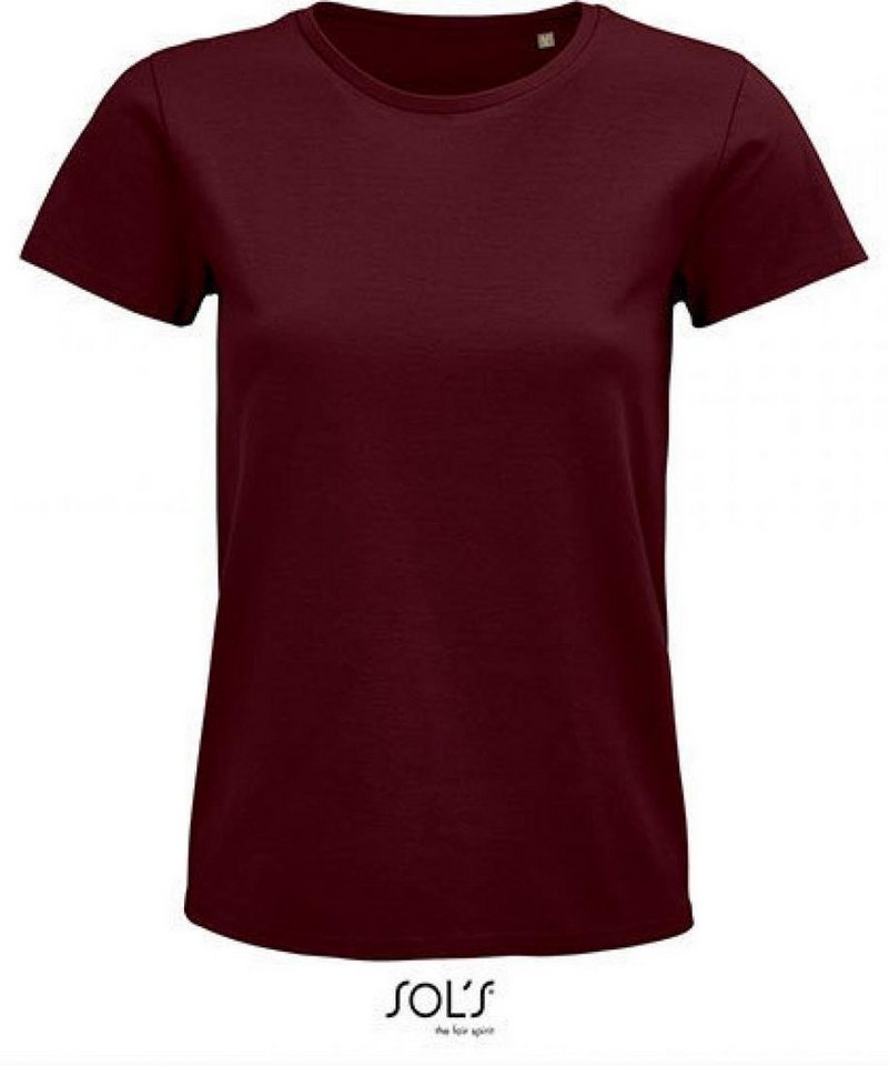 SOLS Rundhalsshirt Damen Shirt, Pioneer Women T-Shirt, Jersey 175 SOLS Rundhalsshirt Damen Shirt, Pioneer Women T-Shirt, Jersey 175 von SOLS