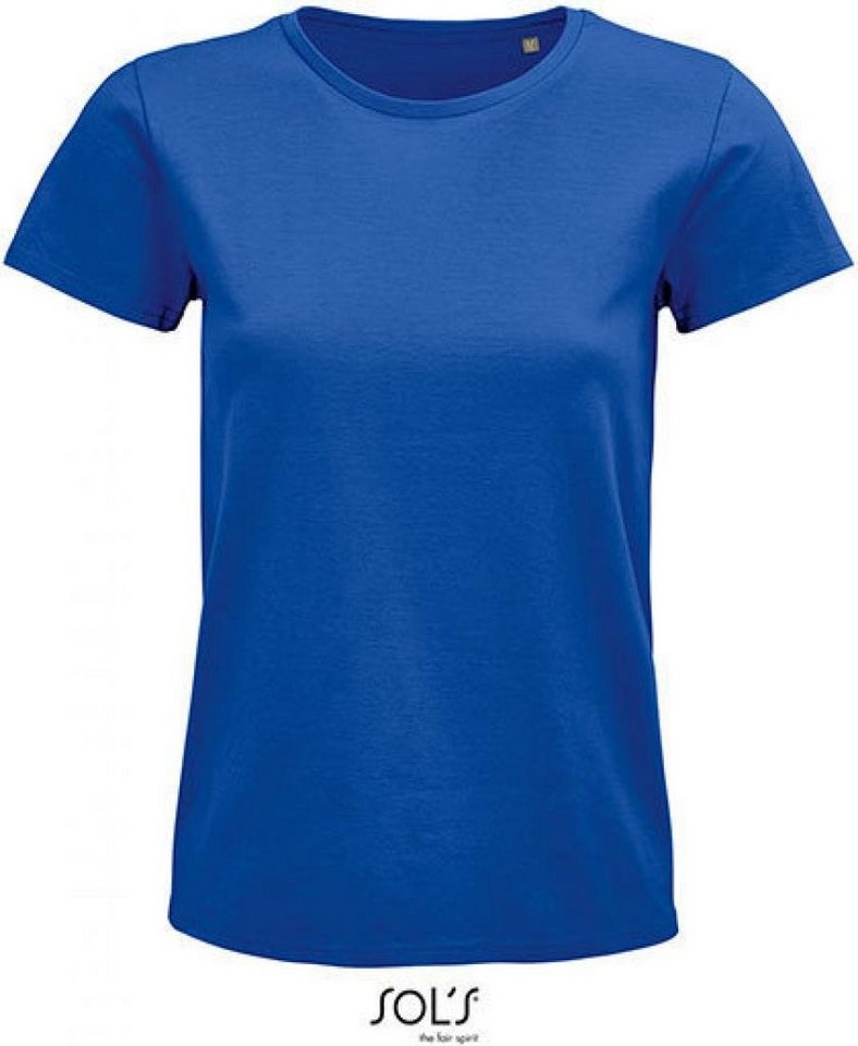 SOLS Rundhalsshirt Damen Shirt, Pioneer Women T-Shirt, Jersey 175 SOLS Rundhalsshirt Damen Shirt, Pioneer Women T-Shirt, Jersey 175 von SOLS