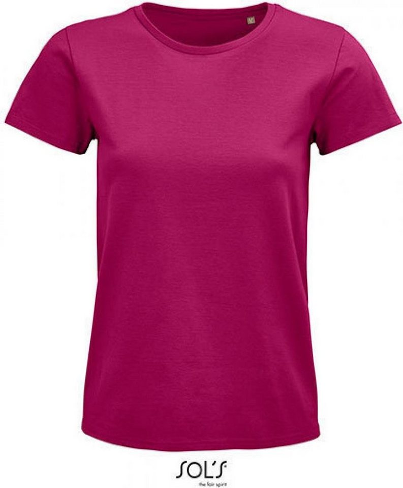 SOLS Rundhalsshirt Damen Shirt, Pioneer Women T-Shirt, Jersey 175 SOLS Rundhalsshirt Damen Shirt, Pioneer Women T-Shirt, Jersey 175 von SOLS