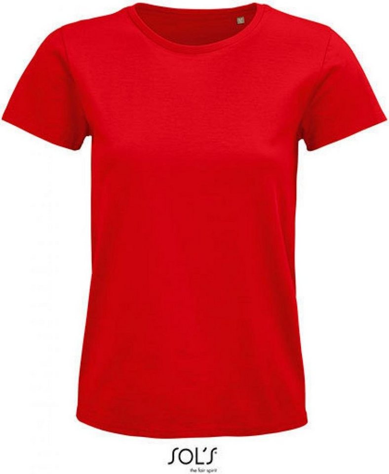SOLS Rundhalsshirt Damen Shirt, Pioneer Women T-Shirt, Jersey 175 SOLS Rundhalsshirt Damen Shirt, Pioneer Women T-Shirt, Jersey 175 von SOLS