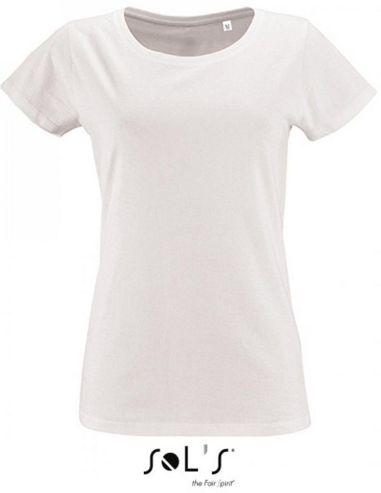 SOLS Rundhalsshirt Damen Short Sleeved T-Shirt Milo von SOLS