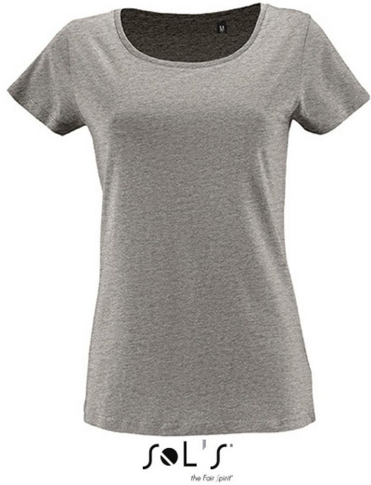 SOLS Rundhalsshirt Damen Short Sleeved T-Shirt Milo von SOLS