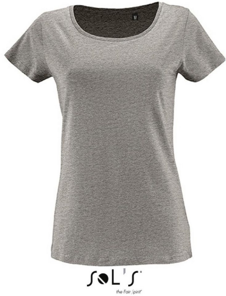 SOLS Rundhalsshirt Damen Short Sleeved T-Shirt Milo SOLS Rundhalsshirt Damen Short Sleeved T-Shirt Milo von SOLS