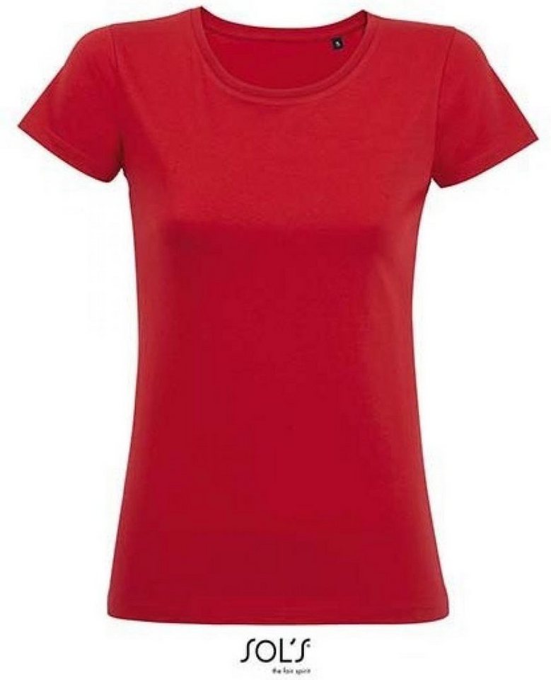 SOLS Rundhalsshirt Damen Short Sleeved T-Shirt Milo SOLS Rundhalsshirt Damen Short Sleeved T-Shirt Milo von SOLS