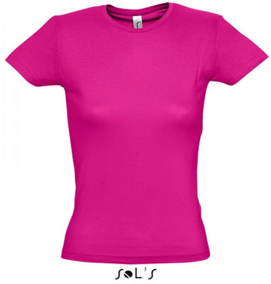 SOLS Rundhalsshirt Damen T-Shirt Miss SOLS Rundhalsshirt Damen T-Shirt Miss von SOLS