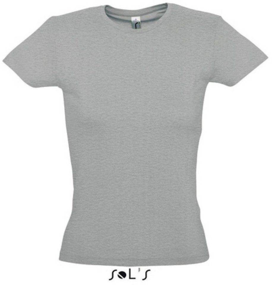 SOLS Rundhalsshirt Damen T-Shirt Miss SOLS Rundhalsshirt Damen T-Shirt Miss von SOLS