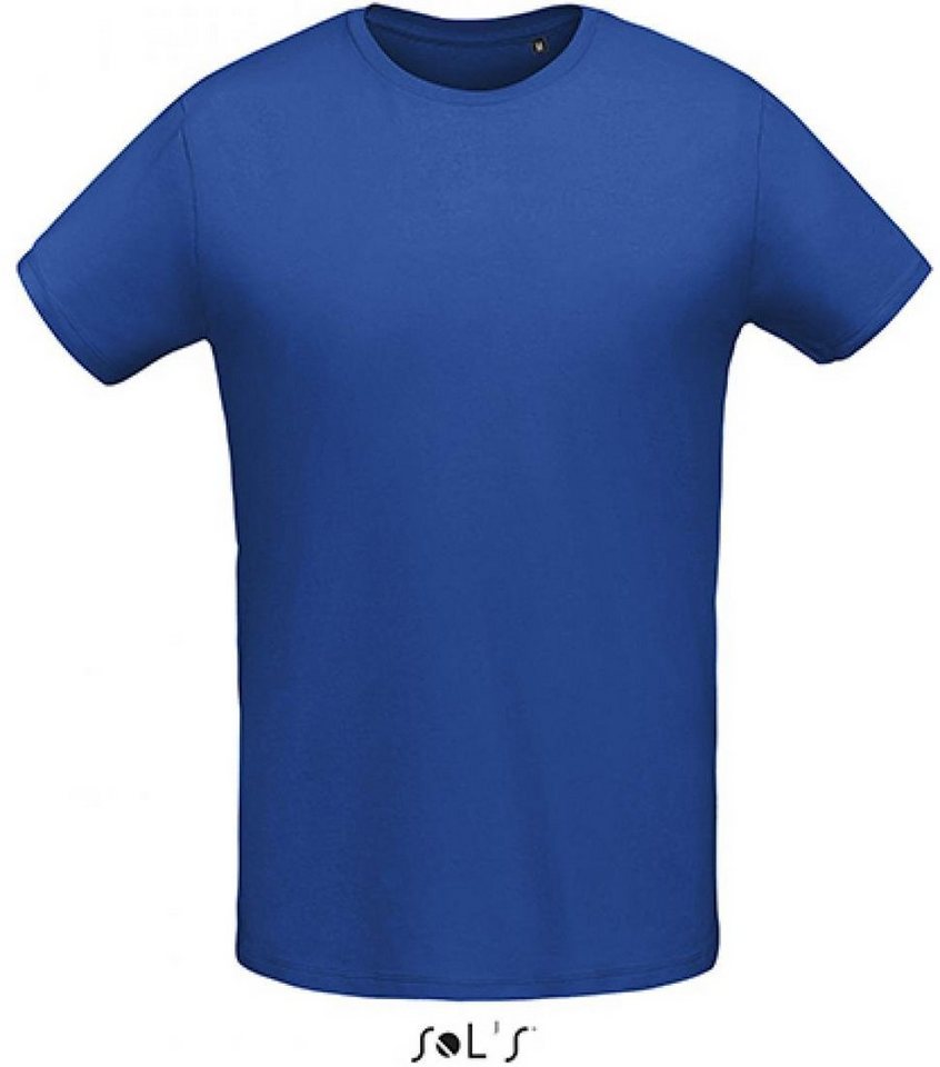SOLS Rundhalsshirt Herren Martin Men T-Shirt - 155 Jersey, 100% gekämmte Baumw" von SOLS