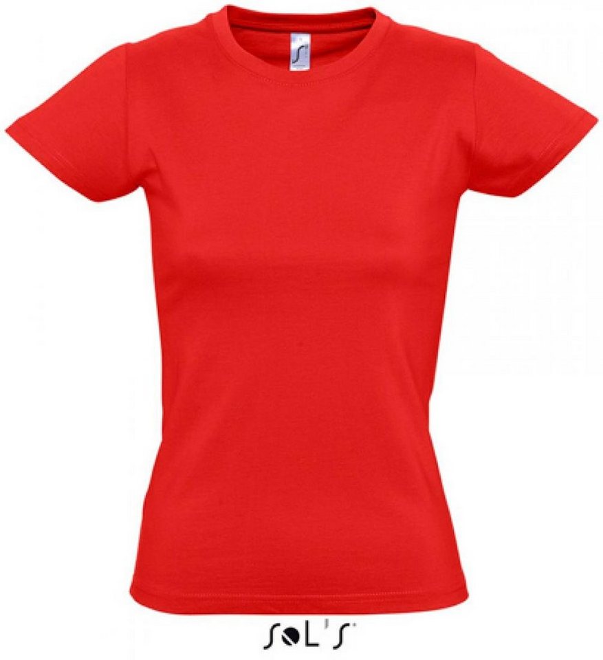 SOLS Rundhalsshirt Imperial Women / Damen T-Shirt von SOLS