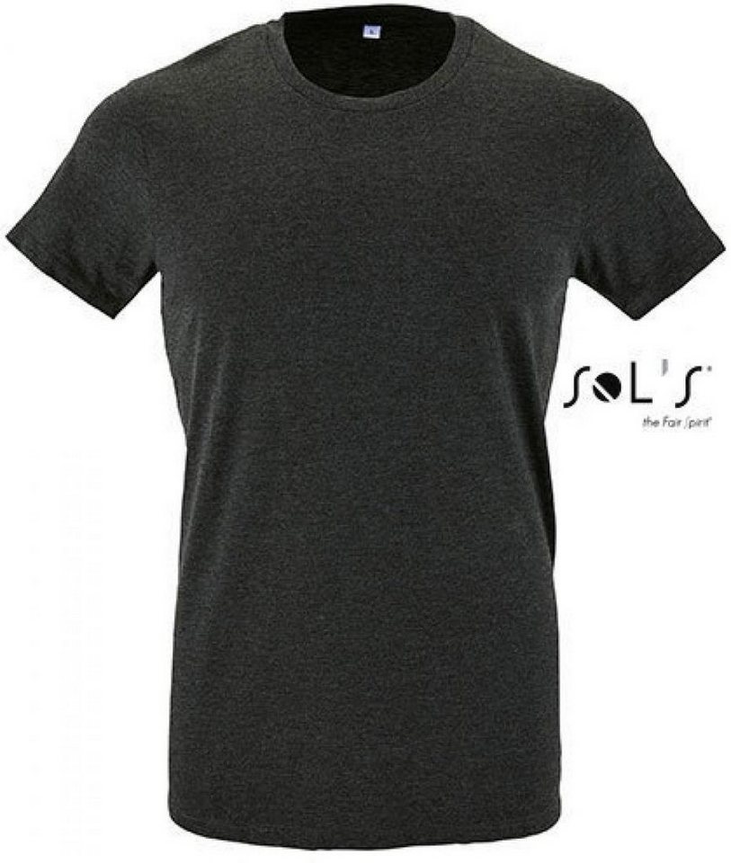 SOLS Rundhalsshirt Regent Fit Herren T-Shirt von SOLS