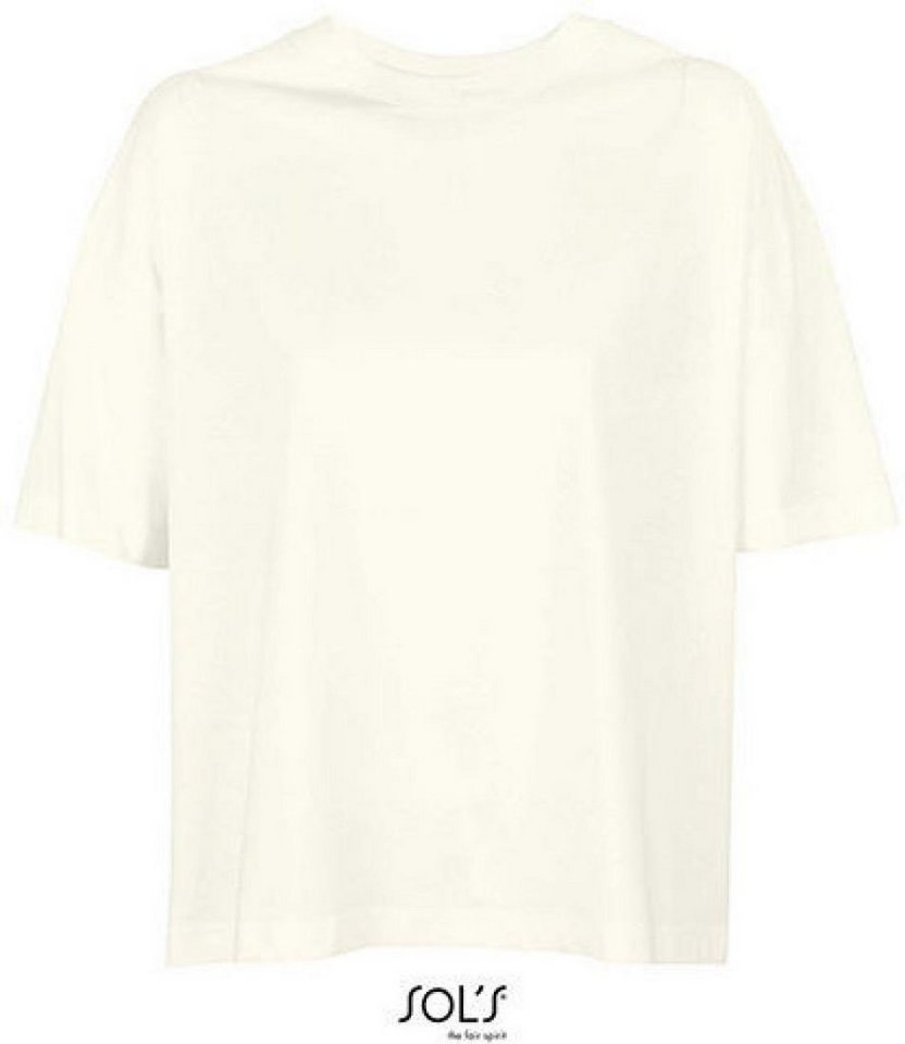 SOLS Rundhalsshirt Women´s Boxy Oversized T-Shirt - Gekämmte Bio-Baumwolle von SOLS