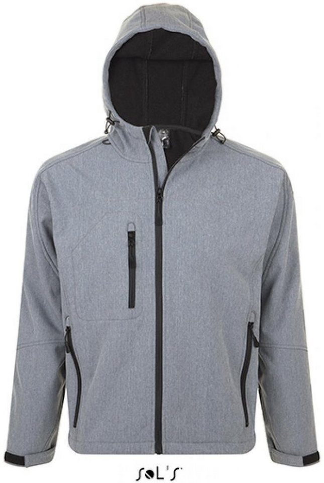 SOLS Softshelljacke Hooded Softshell Jacket Replay von SOLS