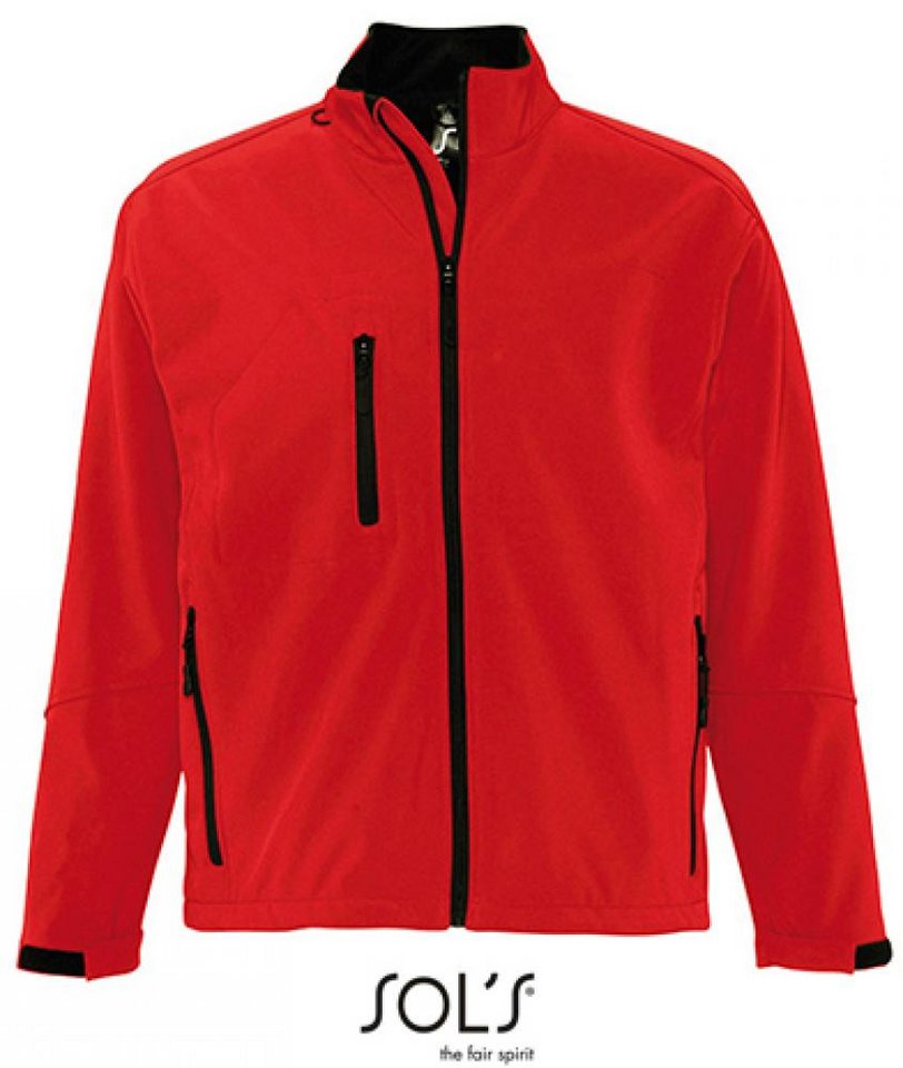 SOLS Softshelljacke Men´s Softshell Jacket Relax von SOLS
