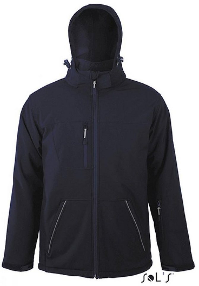 SOLS Softshelljacke Rock Men Padded Softshell atmungsaktiv (1.000 g/m) von SOLS