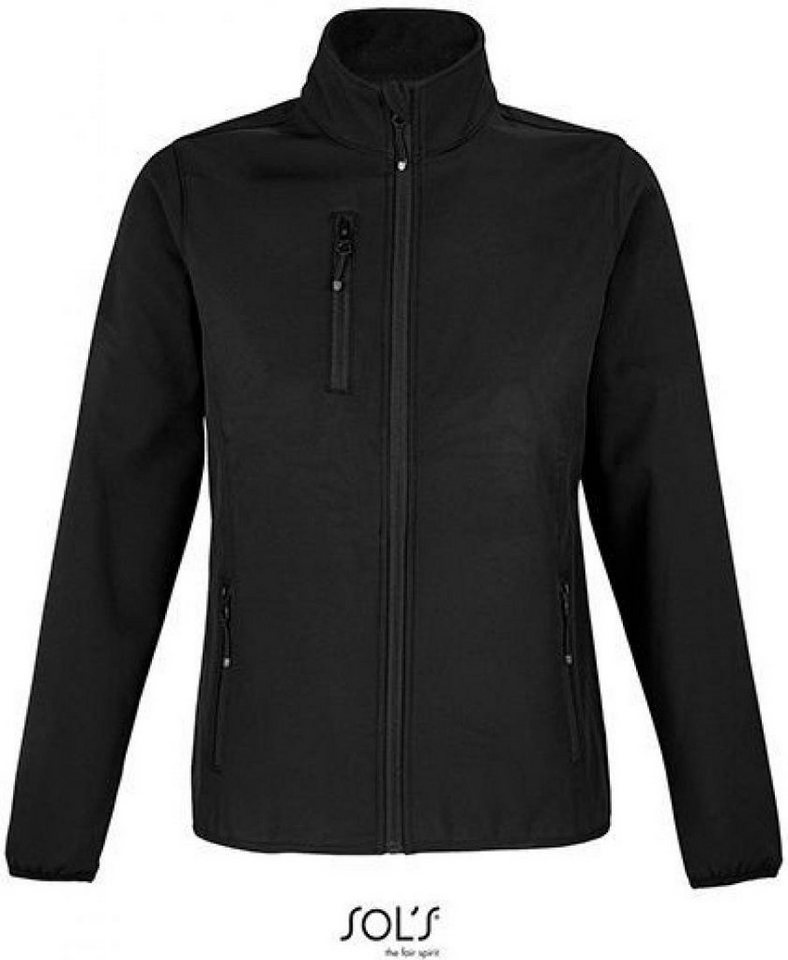 SOLS Softshelljacke Women´s Falcon Zipped Damen Softshell Jacke von SOLS