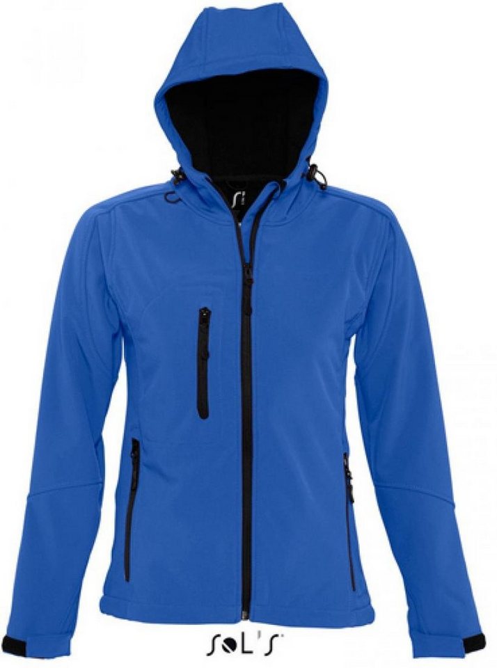 SOLS Softshelljacke Womens Hooded Softshell Jacket Replay von SOLS
