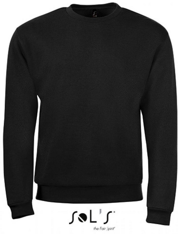 SOLS Sweatshirt Herren Sweatshirt Spider 50% Baumwolle / 50% Polyester von SOLS