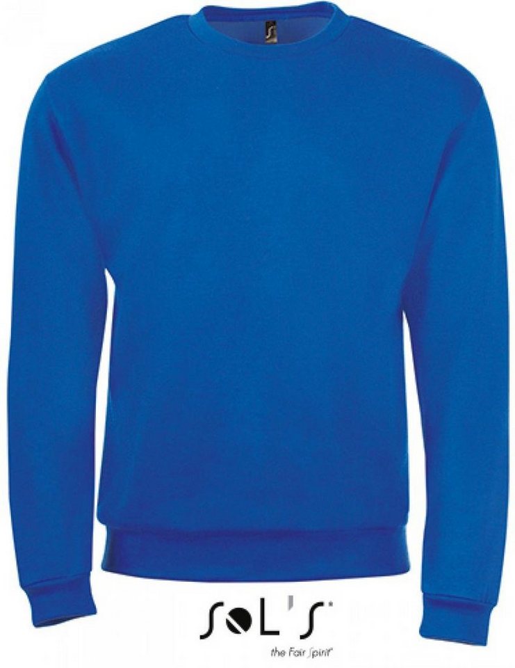 SOLS Sweatshirt Herren Sweatshirt Spider 50% Baumwolle / 50% Polyester von SOLS