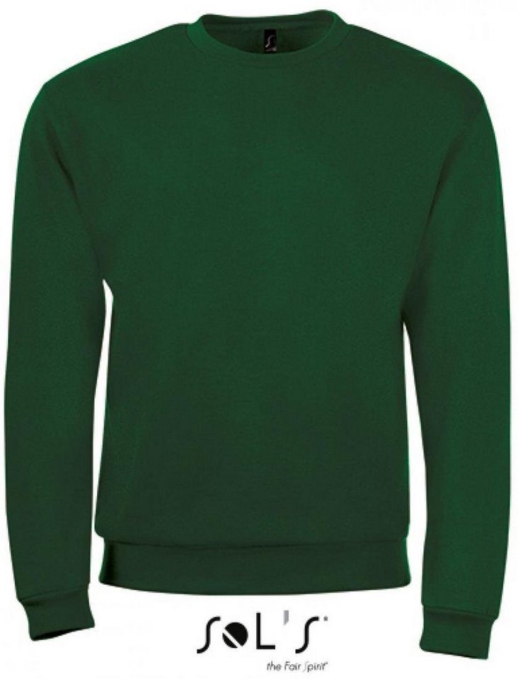 SOLS Sweatshirt Herren Sweatshirt Spider 50% Baumwolle / 50% Polyester von SOLS