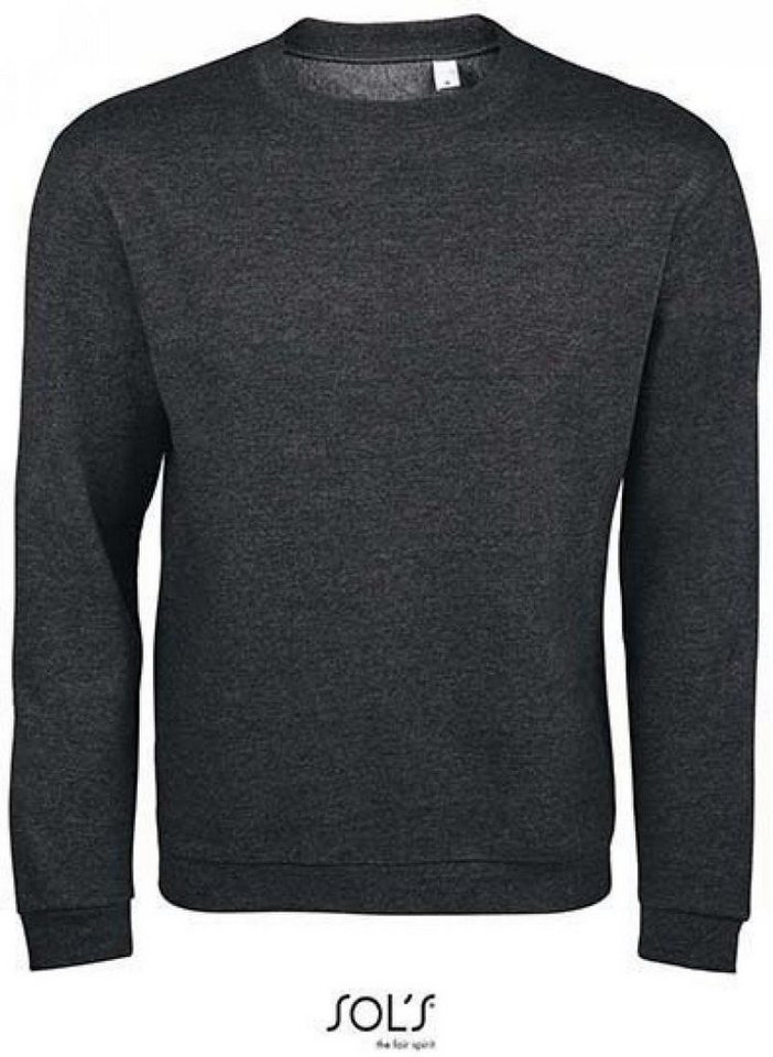 SOLS Sweatshirt Herren Sweatshirt Spider 50% Baumwolle / 50% Polyester von SOLS