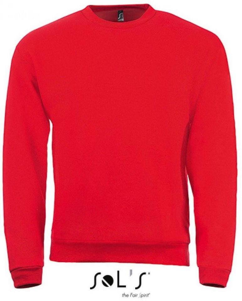 SOLS Sweatshirt Herren Sweatshirt Spider 50% Baumwolle / 50% Polyester von SOLS