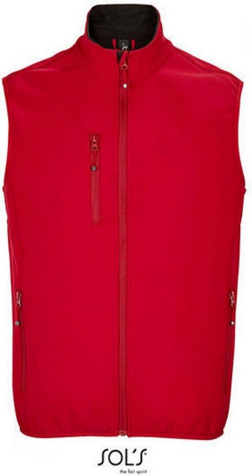 SOLS Funktionsweste Men´s Falcon Zipped Herren Softshell Bodywarmer von SOLS