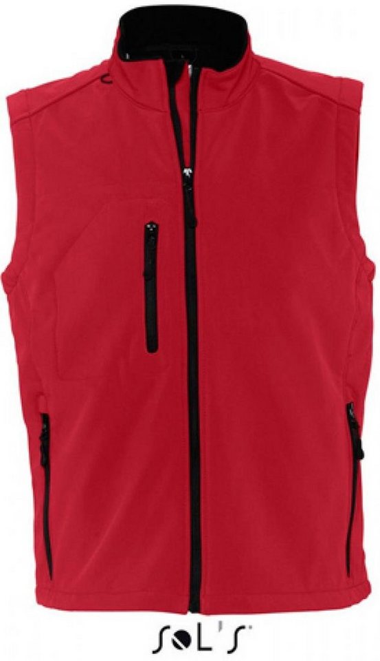 SOLS Funktionsweste Mens Sleeveless Softshell Rallye Weste / Bodywarmer von SOLS