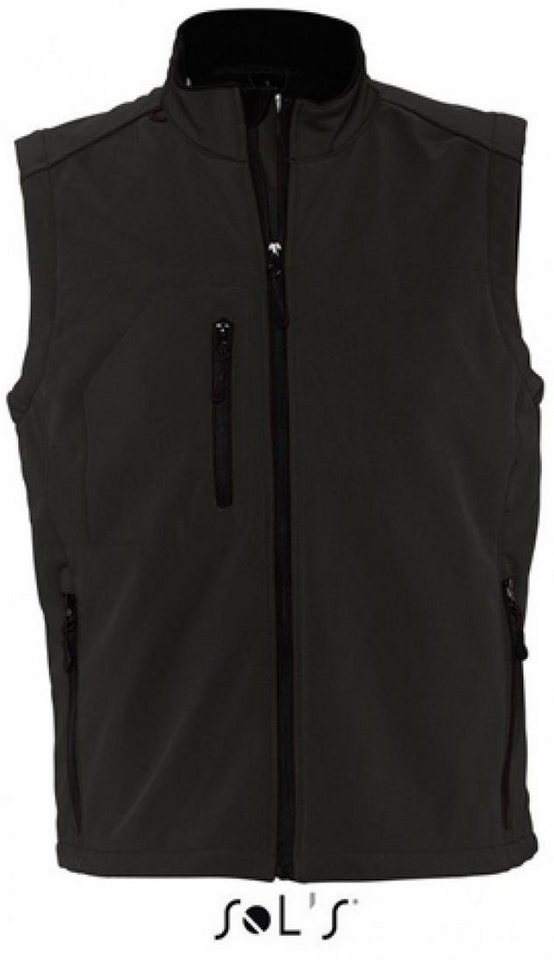 SOLS Funktionsweste Mens Sleeveless Softshell Rallye Weste / Bodywarmer von SOLS