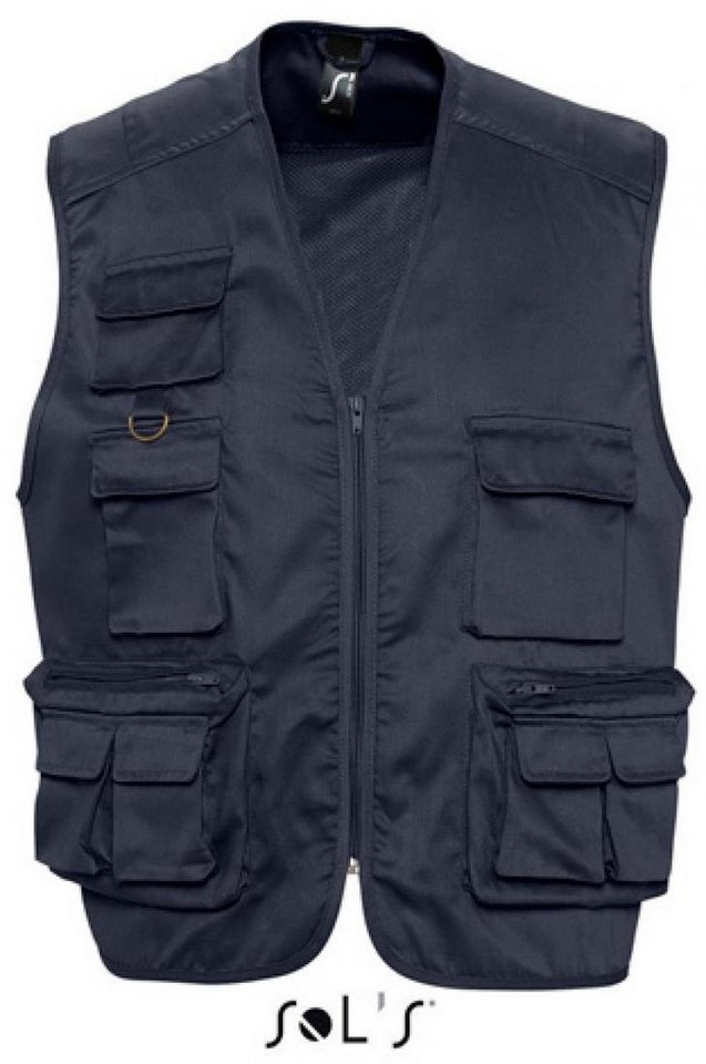 SOLS Funktionsweste Reporter Jacket Wild Weste SOLS Funktionsweste Reporter Jacket Wild Weste von SOLS