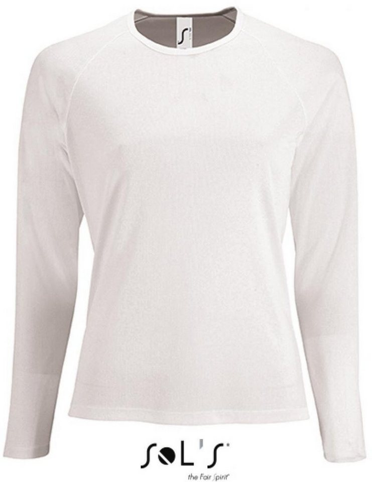 SOLS Langarmshirt Damen Long-Sleeve Sports T-Shirt Sporty von SOLS