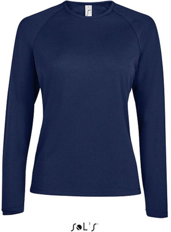 SOLS Langarmshirt Damen Long-Sleeve Sports T-Shirt Sporty von SOLS