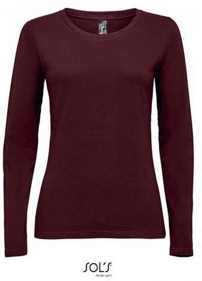 SOLS Langarmshirt Womens Long Sleeves-T Majestic Damen T-Shirt von SOLS