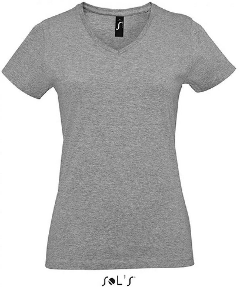 SOLS V-Shirt Damen Imperial V-Neck Women T-Shirt - V-Ausschnitt von SOLS