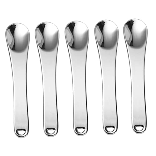 SOLUSTRE Skincare Essentials 5 Stück Augencreme-löffel Gesichtscreme-schaufel Mini-schönheitsspatel Für Einfaches Auftragen Unterwegs von SOLUSTRE