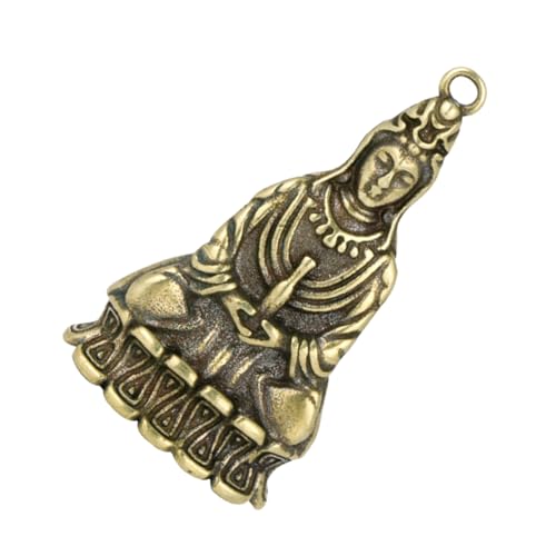 Buddhistische Statue Schlüsselanhänger aus Messing Handgefertigter Anhänger für DIY Schlüsselanhänger Stilvolle Dekoration für Handtaschen und Rucksäcke Buddhistische Statue Schlüsselanhänger aus Messing Handgefertigter Anhänger für DIY Schlüsselanhänger Stilvolle Dekoration für Handtaschen und Rucksäcke von SOLUSTRE