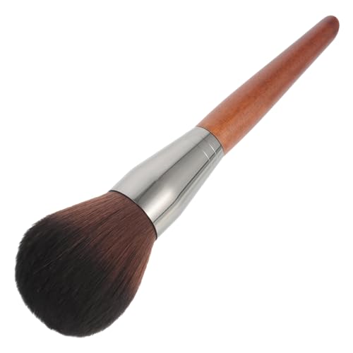 SOLUSTRE 1 Stk Große Lose Malerei Bürste Augen-make-up-pinsel Puderpinsel Für Das Gesicht Kosmetikpinsel Für Frauen Gesichtsformpinsel Stiftung Textmarker Markieren Fräulein Holzgriff von SOLUSTRE