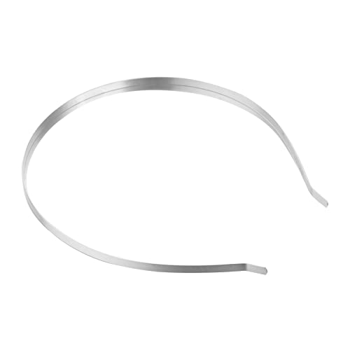 SOLUSTRE 12st Metallkopfband. Haarreifen Maedchen Silber Silberne Stirnb?nder Für Frauen Dünn Haarspange Damen Stirnbänder Haarreif Matt Silber Basis-stirnband Dicht Mann Kunsthandwerk von SOLUSTRE